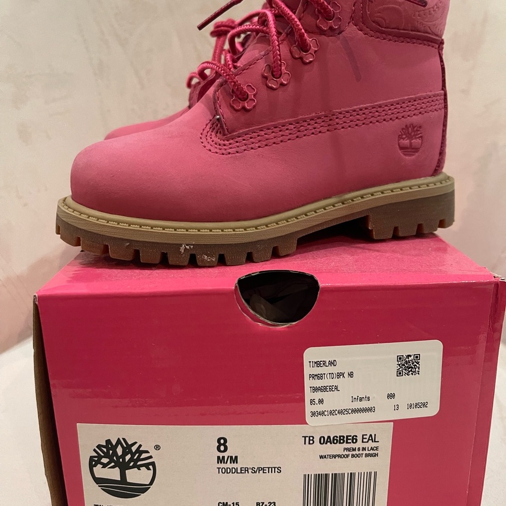 Timberland Kids Fuchsia Boots